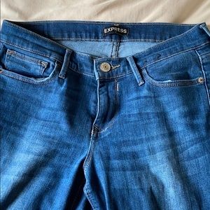 Express mid rise jeggings